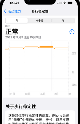 婺源iPhone手机维修如何在iPhone开启'步行稳定性通知'