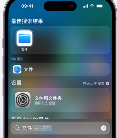 婺源apple维修中心分享iPhone文件应用中存储和找到下载文件 