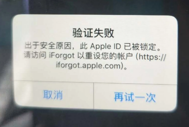 婺源iPhone维修分享iPhone上正常登录或使用AppleID怎么办 