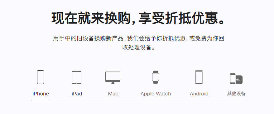 婺源苹果手机维修分享iPhone以旧换新的去处 