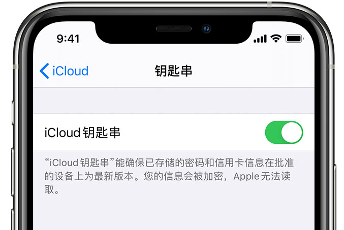 婺源苹果手机维修分享在 iPhone 上开启 iCloud 钥匙串之后会储存哪些信息 